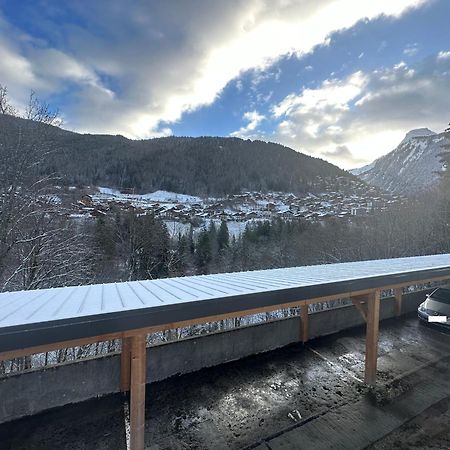Morzine : Bel Appartement A 5 Mn Du Telepherique Eksteriør billede